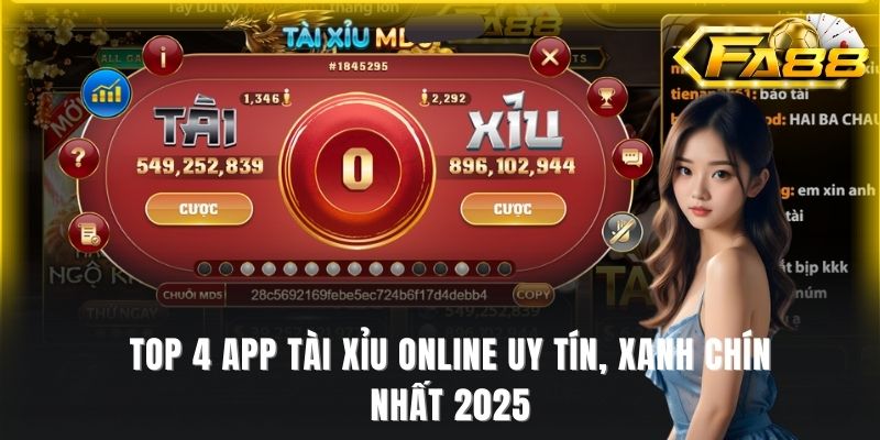 Top 4 app tài xỉu online uy tín